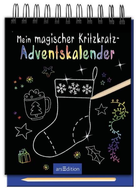 Bild zu Mein magischer Kritzkratz-Adventskalender