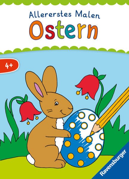 Bild zu Allererstes Malen Ostern - Malen ab 4 Jahren