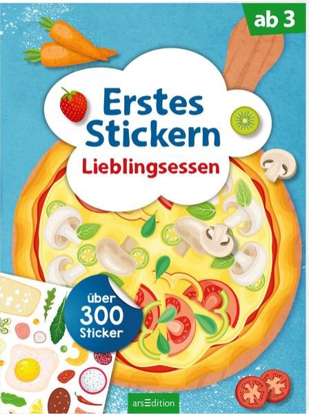 Bild zu Erstes Stickern - Lieblingsessen