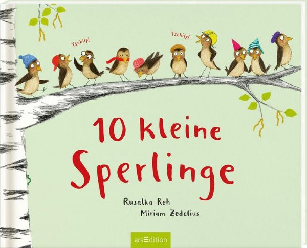 Bild zu 10 kleine Sperlinge