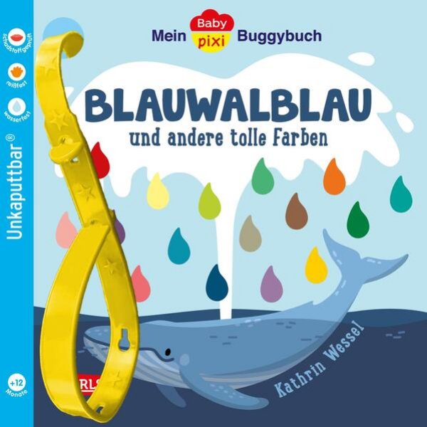 Bild zu Baby Pixi (unkaputtbar) 135: Mein Baby-Pixi-Buggybuch: Blauwalblau und andere tolle Farben