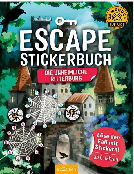 Bild zu Escape-Stickerbuch - Die unheimliche Ritterburg