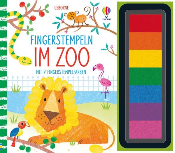 Bild zu Fingerstempeln: Im Zoo