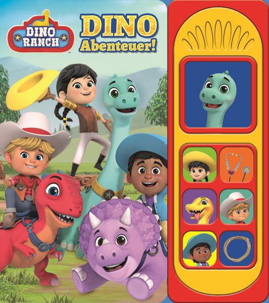 Bild zu Dino Ranch - Dino-Abenteuer! - Soundbuch - Pappbilderbuch mit 7 dinotastischen Geräuschen
