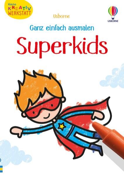 Bild zu Kleine Kreativ-Werkstatt - Ganz einfach ausmalen: Superkids