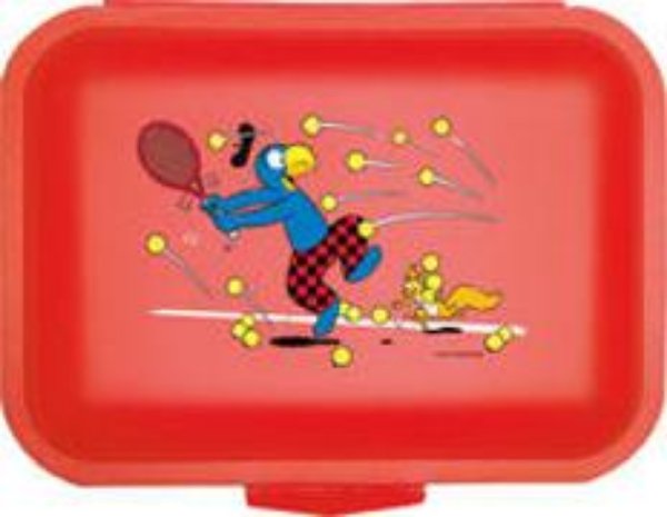 Bild von Globi Lunchbox Tennis rot