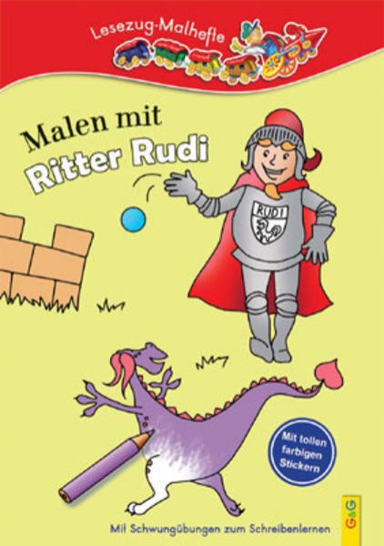 Bild zu LESEZUG/ Malbuch: Malen mit Ritter Rudi