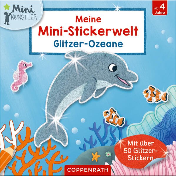 Bild zu Meine Mini-Stickerwelt - Glitzer-Ozeane