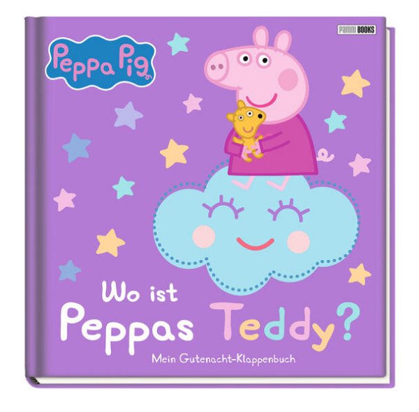 Bild zu Peppa Pig: Wo ist Peppas Teddy? Mein Gutenacht-Klappenbuch