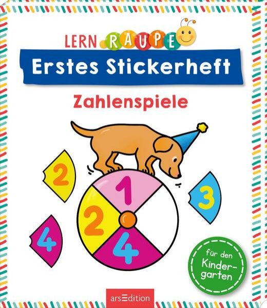 Bild zu Lernraupe - Erstes Stickerheft - Zahlenspiele