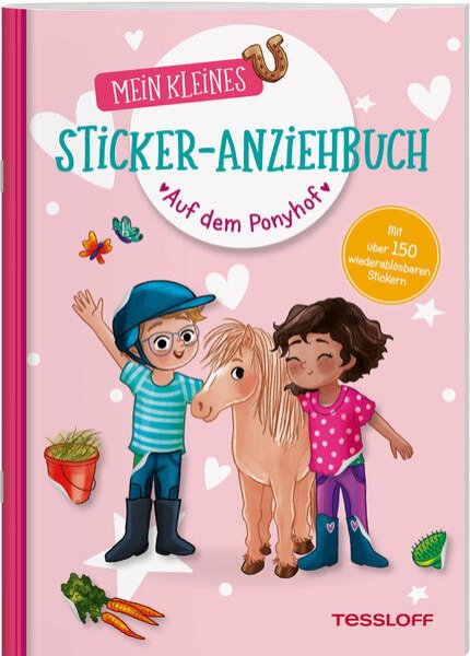 Bild zu Mein kleines Sticker-Anziehbuch. Auf dem Ponyhof