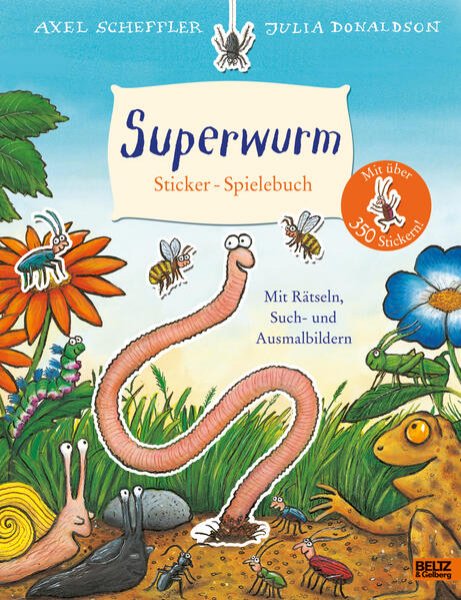 Bild zu Superwurm. Sticker-Spielebuch