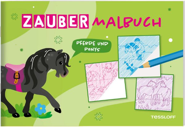 Bild zu Zaubermalbuch. Pferde und Ponys