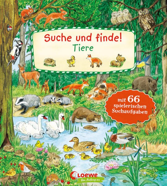 Bild zu Suche und finde! - Tiere