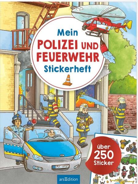 Bild zu Mein Polizei- und Feuerwehr-Stickerheft