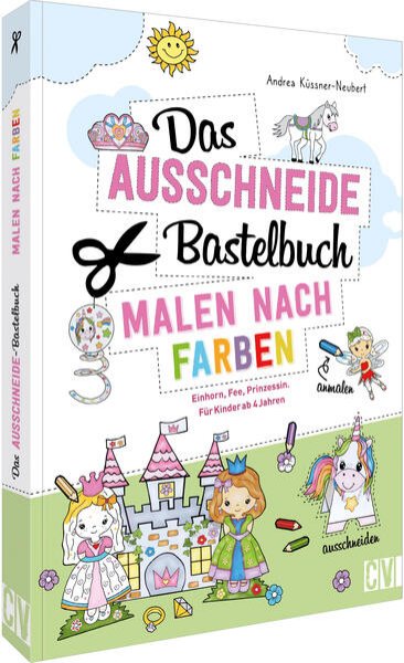 Bild zu Das Ausschneide-Bastelbuch Malen nach Farben