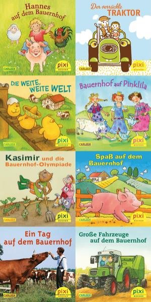 Bild zu Pixi-Box 208: Pixi besucht den Bauernhof (8x8 Exemplare)