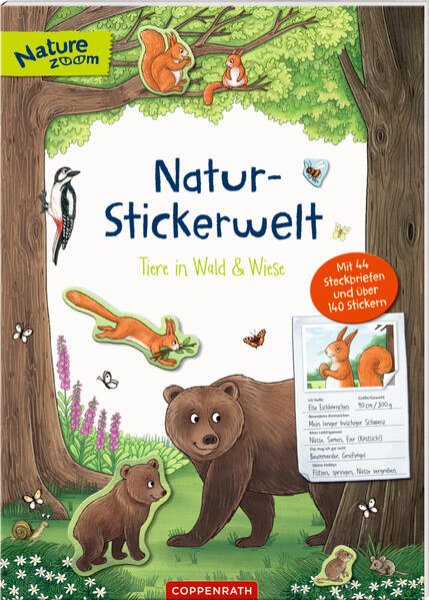 Bild zu Natur-Stickerwelt: Tiere in Wald und Wiese