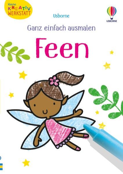 Bild zu Kleine Kreativ-Werkstatt - Ganz einfach ausmalen: Feen