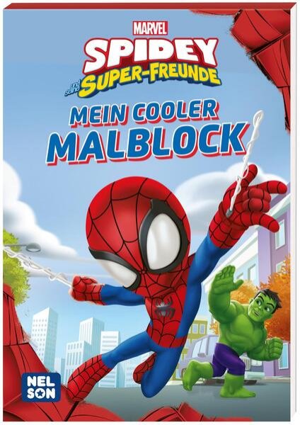 Bild zu MARVEL Spidey und seine Superfreunde: Mein cooler Malblock