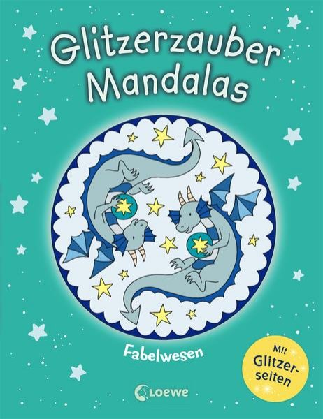 Bild zu Glitzerzauber-Mandalas - Fabelwesen