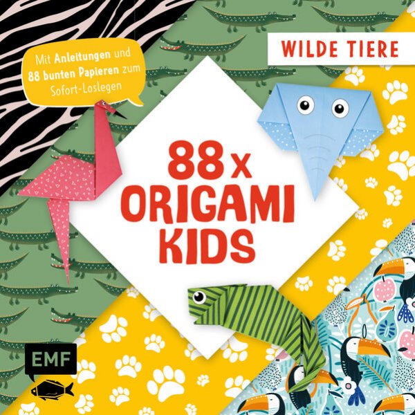 Bild zu 88 x Origami Kids - Wilde Tiere