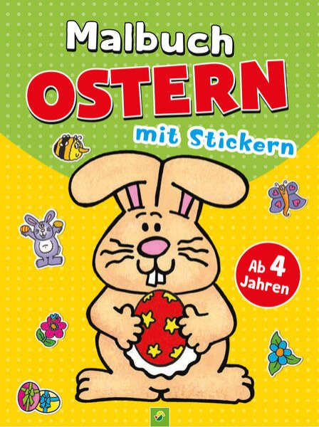 Bild zu Malbuch Ostern mit Stickern