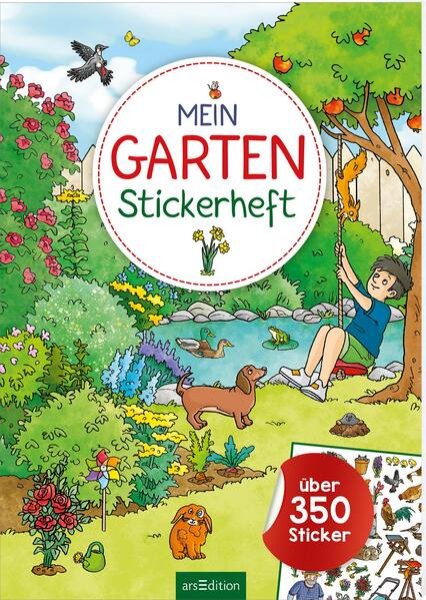 Bild zu Mein Garten-Stickerheft