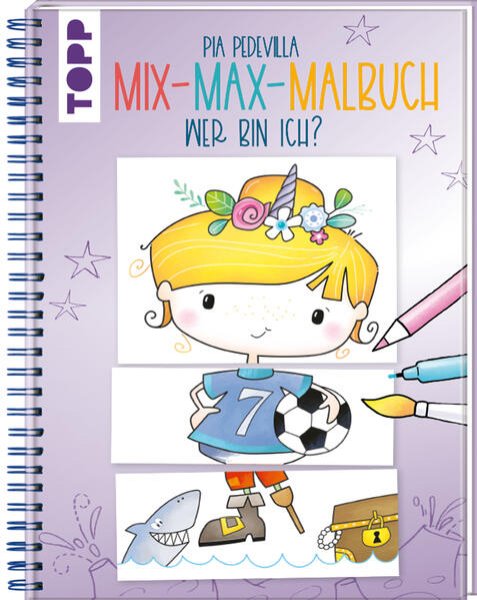 Bild zu Mix-Max-Malbuch Wer bin ich?