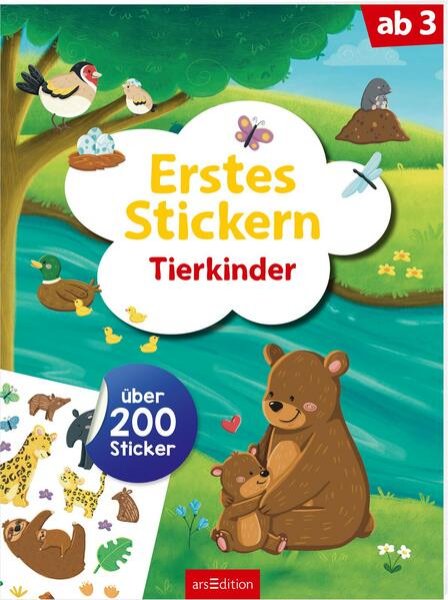 Bild zu Erstes Stickern - Tierkinder