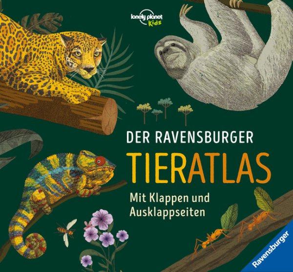 Bild zu Der Ravensburger Tieratlas - eine tierisch spannende Reise rund um die Welt