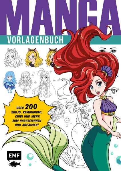 Bild zu Manga - Vorlagenbuch