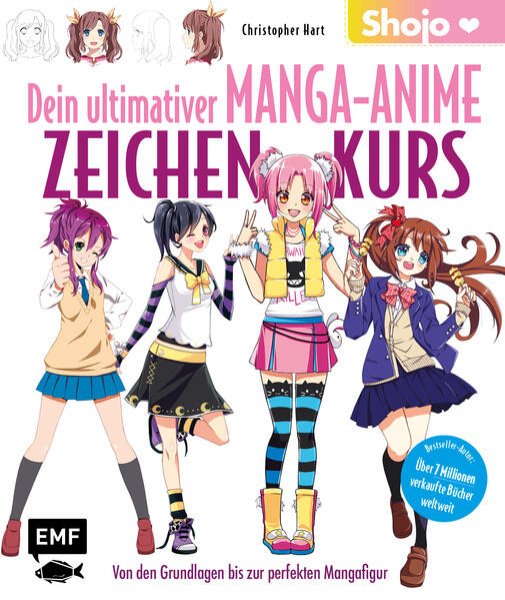 Bild zu Dein ultimativer Manga-Anime-Zeichenkurs - Shojo - Von den Grundlagen bis zur perfekten Mangafigur