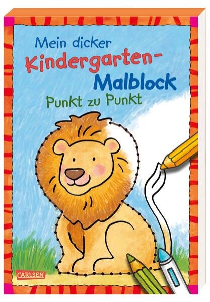 Bild zu Mein dicker Kindergarten-Malblock: Punkt zu Punkt