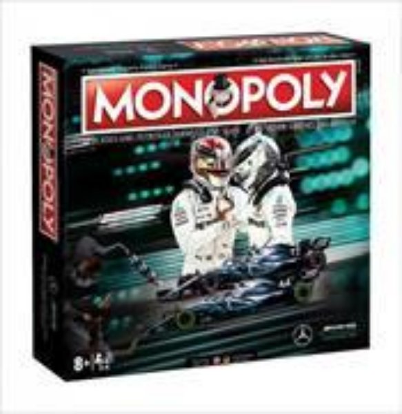 Bild von Monopoly Mercedes F1 AMG Petronas