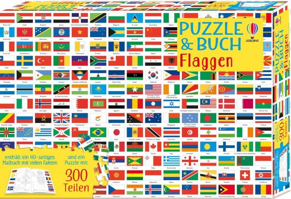 Bild zu Puzzle & Buch: Flaggen