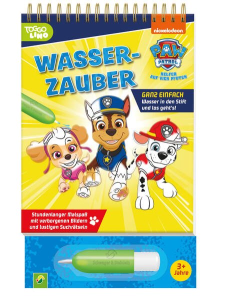 Bild zu PAW Patrol Wasserzauber - einfach mit Wasser malen!