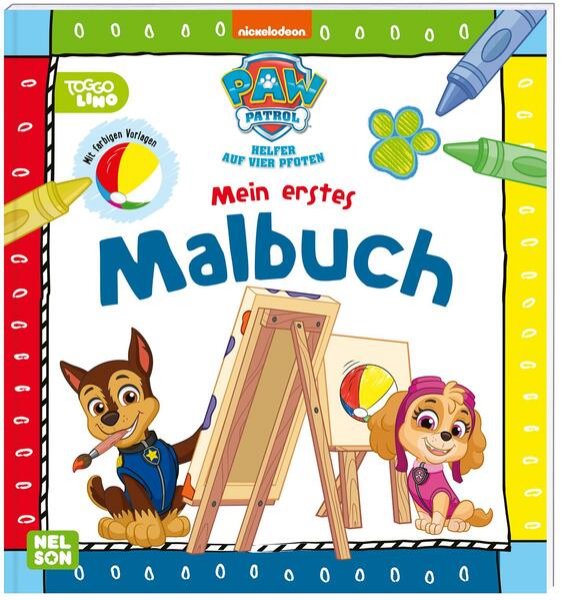 Bild zu PAW Patrol Lernbuch: Mein erstes Malbuch