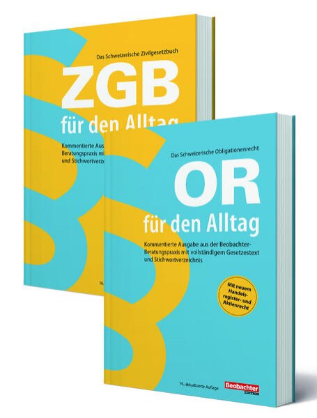 Bild zu Buchset OR und ZGB