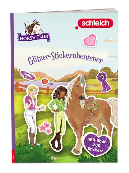 Bild zu SCHLEICH® Horse Club? - Glitzer-Stickerabenteuer