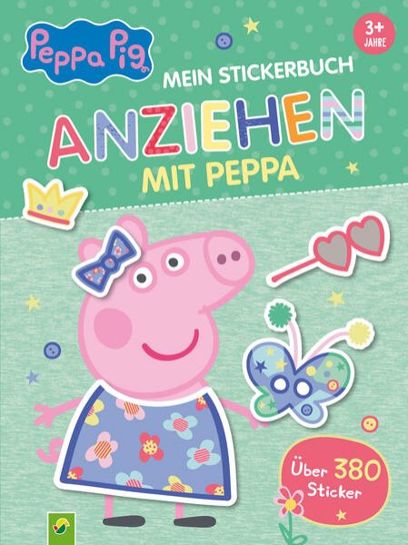 Bild zu Peppa Pig Mein Stickerbuch Anziehen mit Peppa