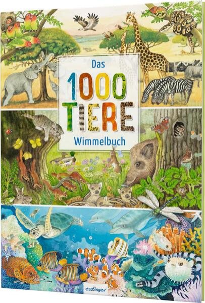 Bild zu Das 1000 Tiere-Wimmelbuch