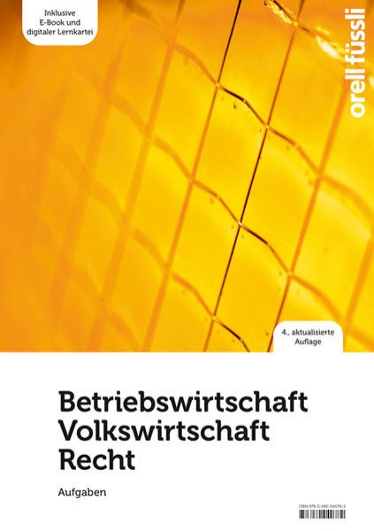 Bild zu Betriebswirtschaft / Volkswirtschaft / Recht - Aufgaben