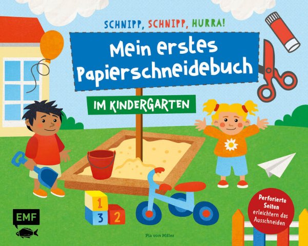 Bild zu Schnipp, schnipp, hurra! Mein erstes Papierschneidebuch - Im Kindergarten