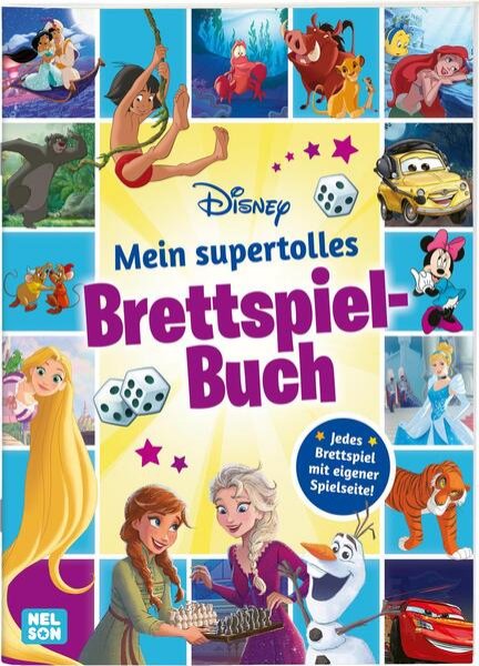 Bild zu Disney Kreative Beschäftigung: Mein supertolles Brettspiel-Buch