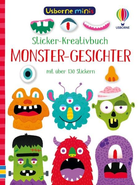 Bild zu Usborne Minis - Sticker-Kreativbuch: Monster-Gesichter