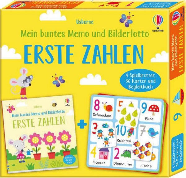 Bild zu Mein buntes Memo und Bilderlotto: Erste Zahlen