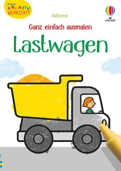 Bild zu Kleine Kreativ-Werkstatt - Ganz einfach ausmalen: Lastwagen