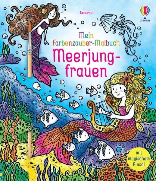 Bild zu Mein Farbenzauber-Malbuch: Meerjungfrauen