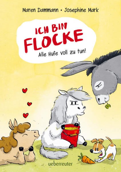 Bild zu Ich bin Flocke - Alle Hufe voll zu tun!